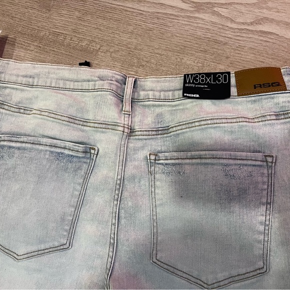 NEW WITH TAGS RSQ TILYS SKINNY LIGHT WASH JEANS - Picture 6 of 6